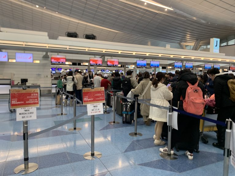 成田発上海行、中国東方航空をデルタスカイマイル アメリカン・エキスプレス ® ・ゴールド・カード付帯のSkyTeam Elite Plusで搭乗【2023年12月】